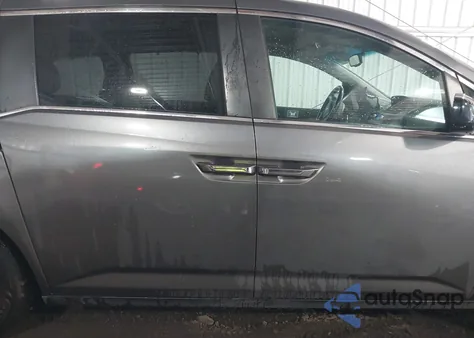2011 Honda Odyssey Ex-L from USA, damaged, VIN 5FNRL5H60BB019818